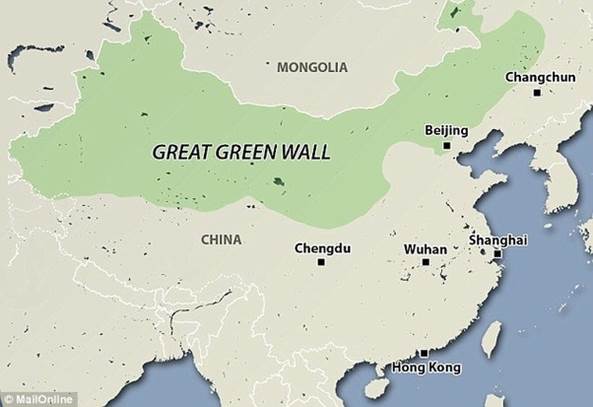 How effective will the 'Great Green Wall of China' be in the long term at  containing the spread of the Gobi Desert and preventing further climate  change? - Quora